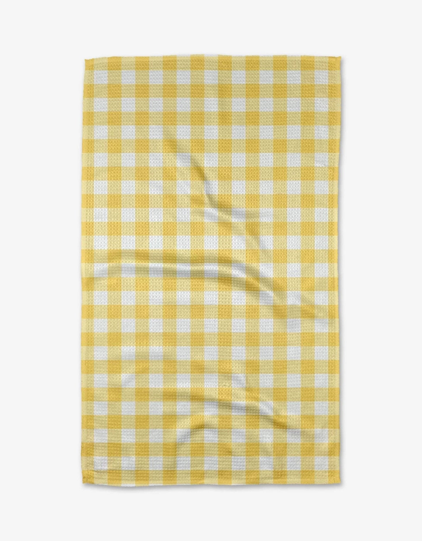 Lemon Gingham Tea Towel - Bria Blair Creative