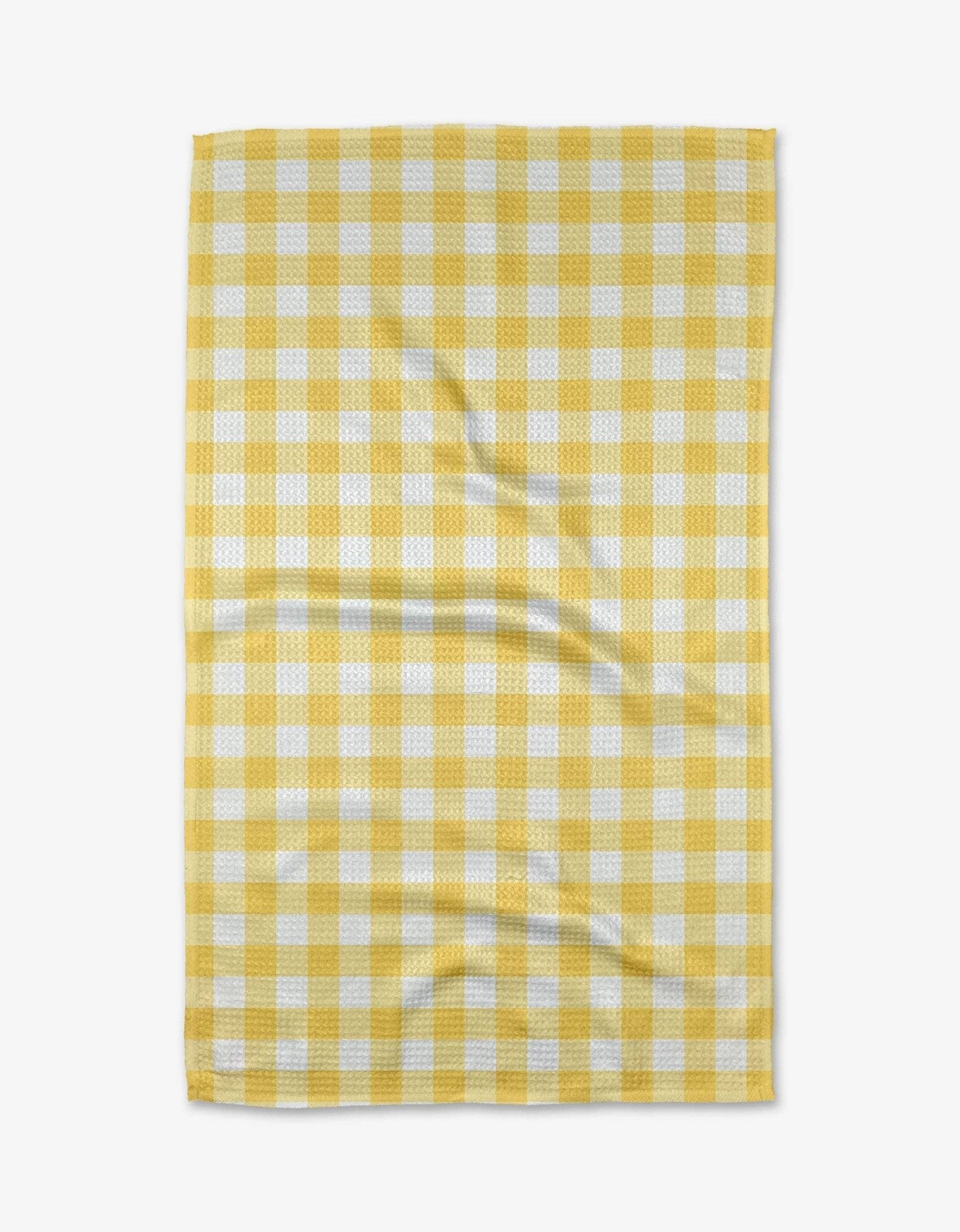 Lemon Gingham Tea Towel - Bria Blair Creative