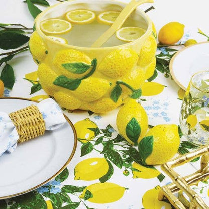 Lemon Punch Bowl & Ladle - Bria Blair Creative