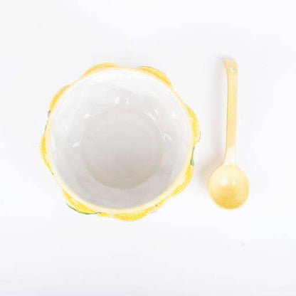 Lemon Punch Bowl & Ladle - Bria Blair Creative