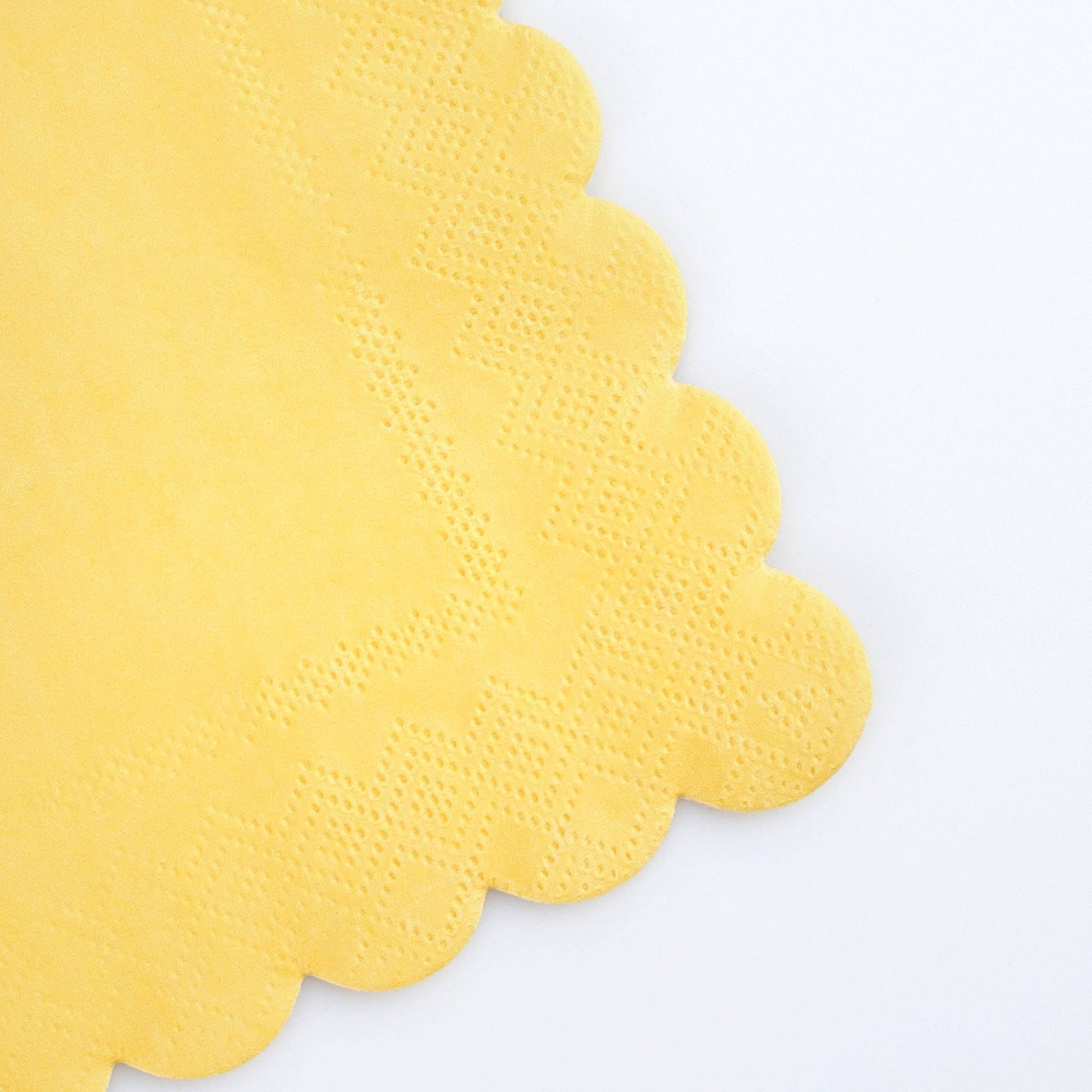 Lemon Sherbet Large Napkins - Bria Blair Creative