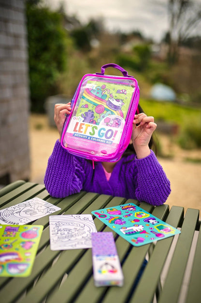 Let's Go!: Activity & Coloring Kit - Unicorn Candy Town - Bria Blair Creative