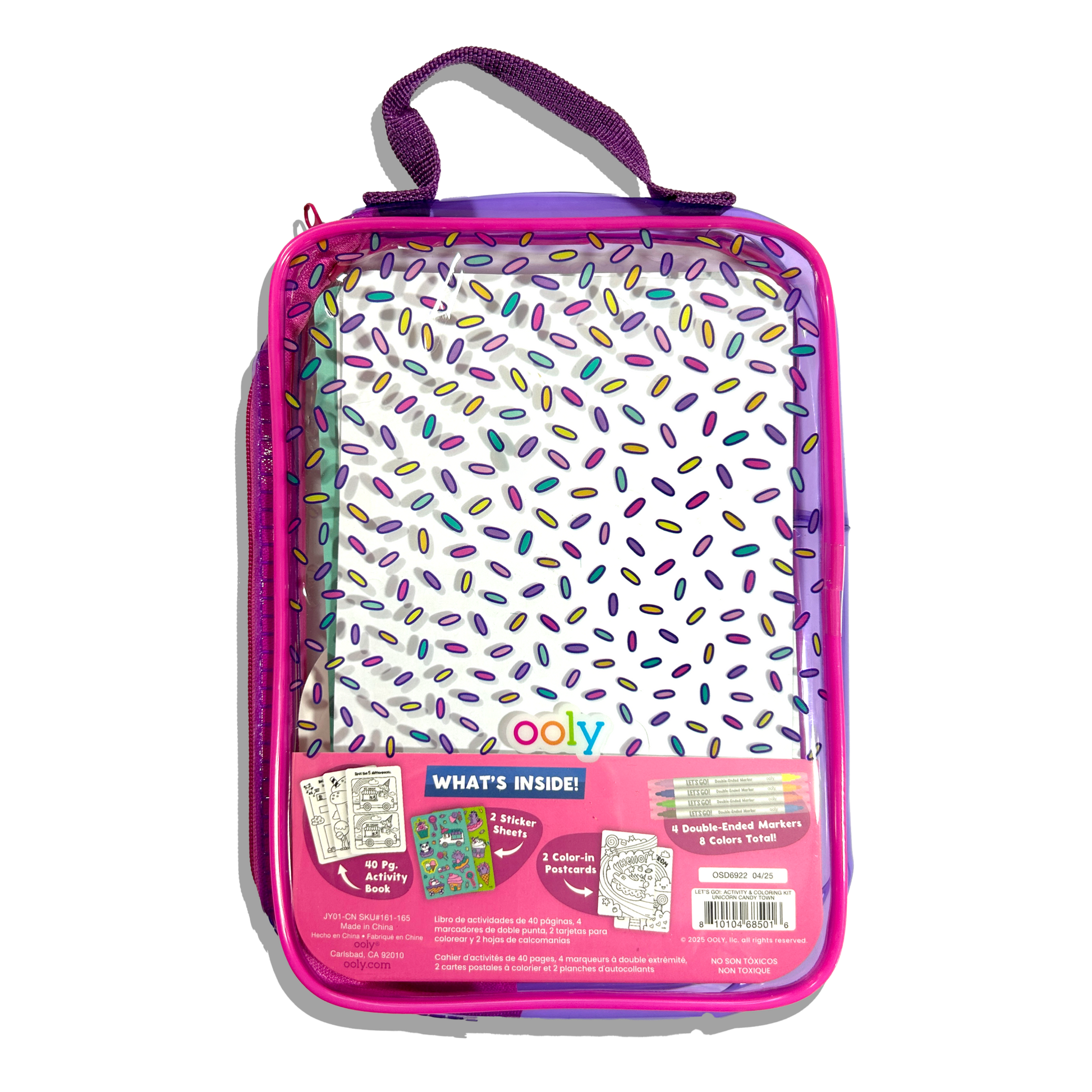 Let's Go!: Activity & Coloring Kit - Unicorn Candy Town - Bria Blair Creative
