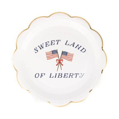 Liberty Plate (8 ct) - Bria Blair Creative