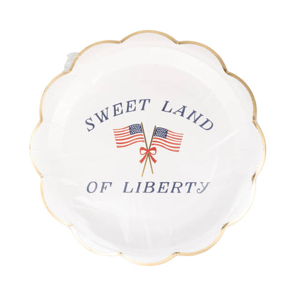 Liberty Plate (8 ct) - Bria Blair Creative
