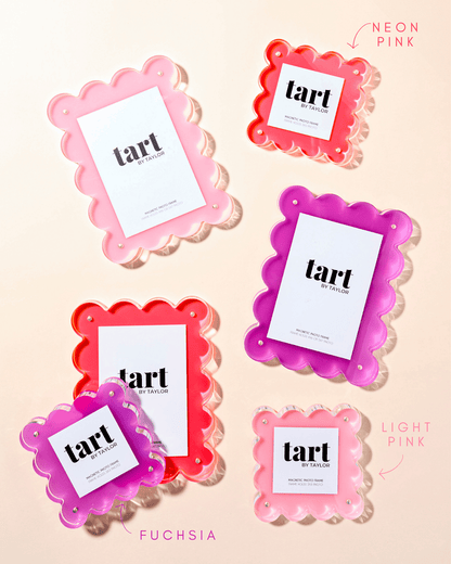 Light Pink Mini Acrylic Picture Frame - Bria Blair Creative