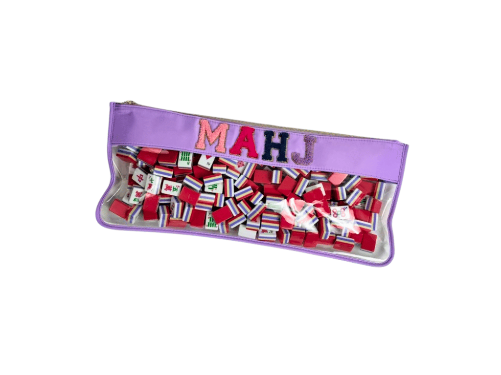 Lilac Mahjong Bag - Bria Blair Creative
