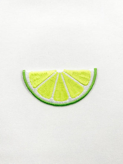 Lime Embroidered Iron - On Patch Cancun, Happy Hour, Tequila - Bria Blair Creative