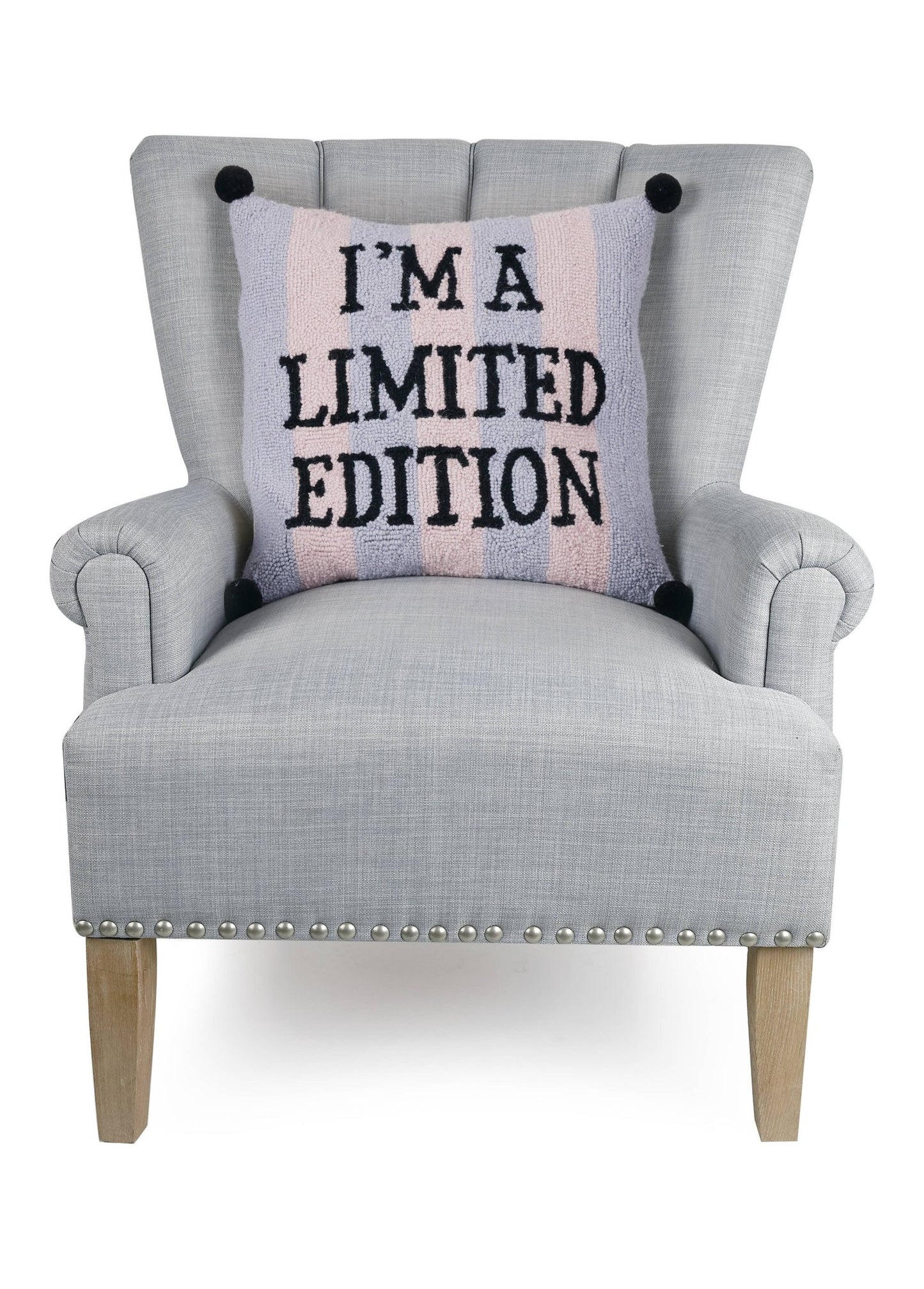 Limited Edition w/Pom Pom Hook Pillow - Bria Blair Creative