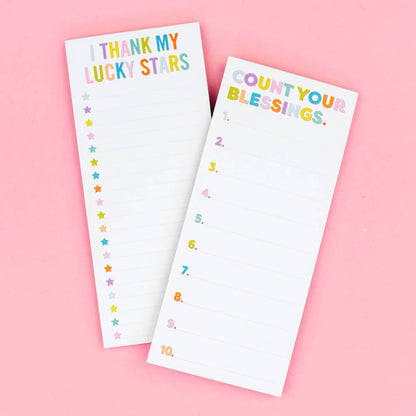 List Pad - "Count Your Blessings" - 50 Sheets - Bria Blair Creative
