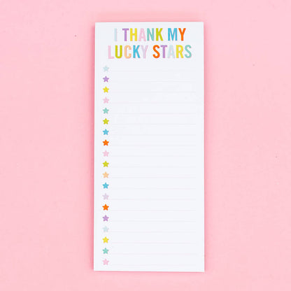 List Pad - "I Thank My Lucky Stars" - 50 Sheets - Bria Blair Creative