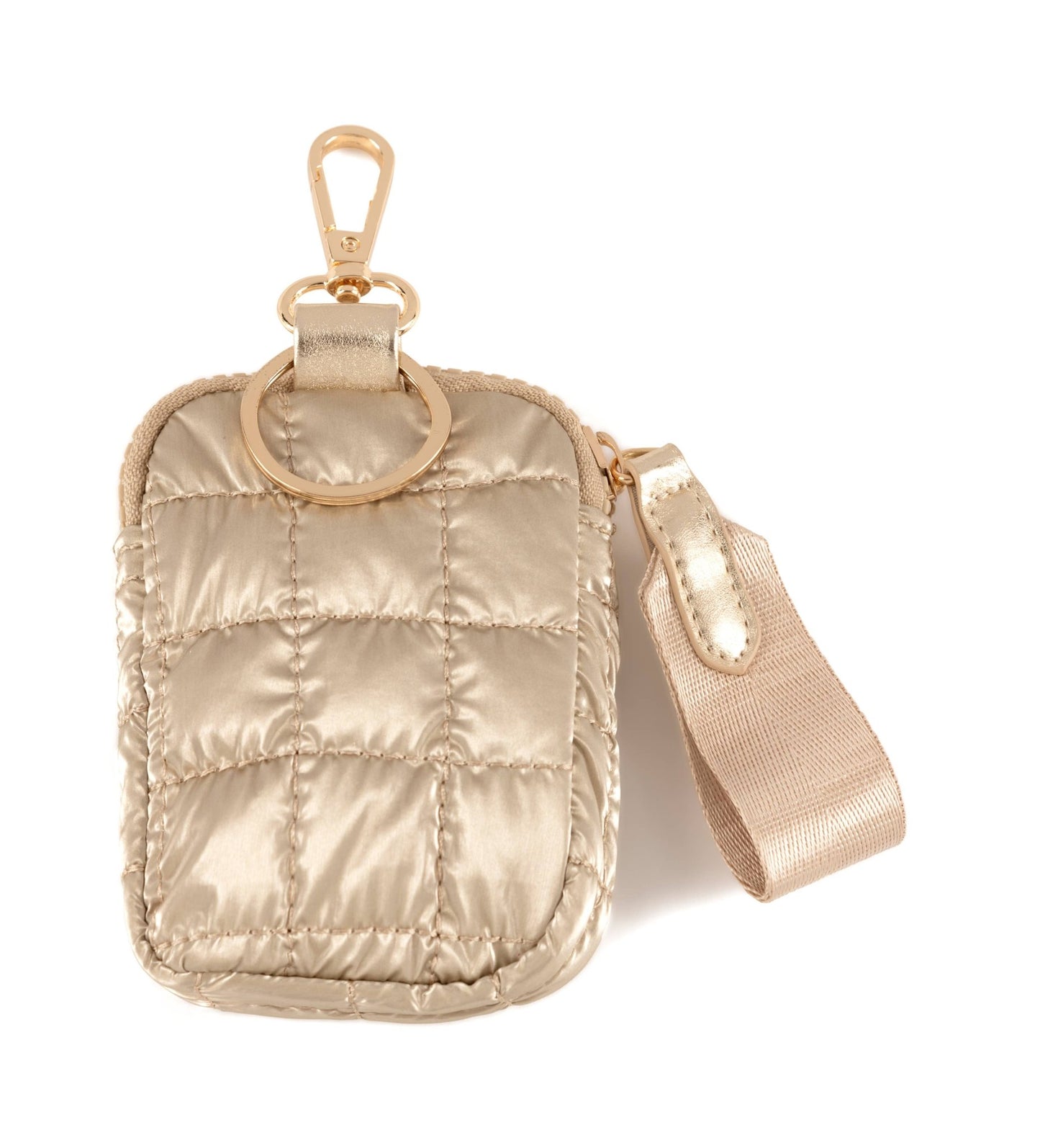 LOGAN CLIP - ON POUCH: GOLD - Bria Blair Creative