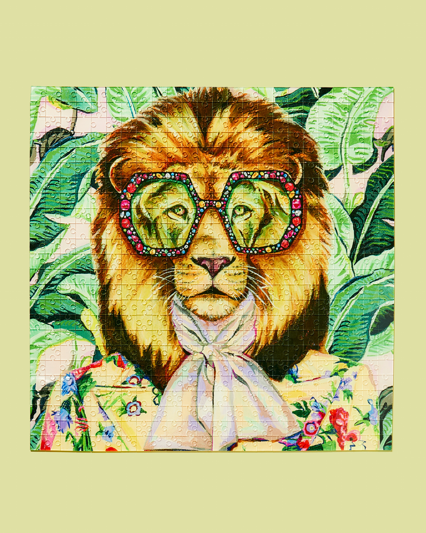 Louis The Lion Acrylic Puzzle - Bria Blair Creative