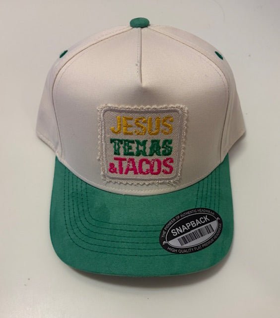 Lucky Girl Texas - Jesus Texas & Tacos Trucker Hat - Bria Blair Creative