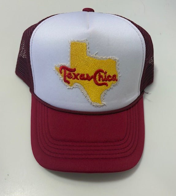Lucky Girl Texas - Texas Chica Trucker Hat - Bria Blair Creative