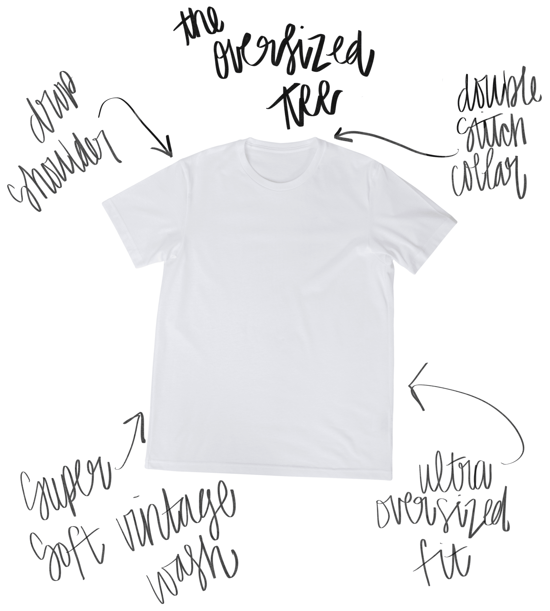 Made In America, USA Western Oversized TShirt: Ivory / S/M - Bria Blair Creative