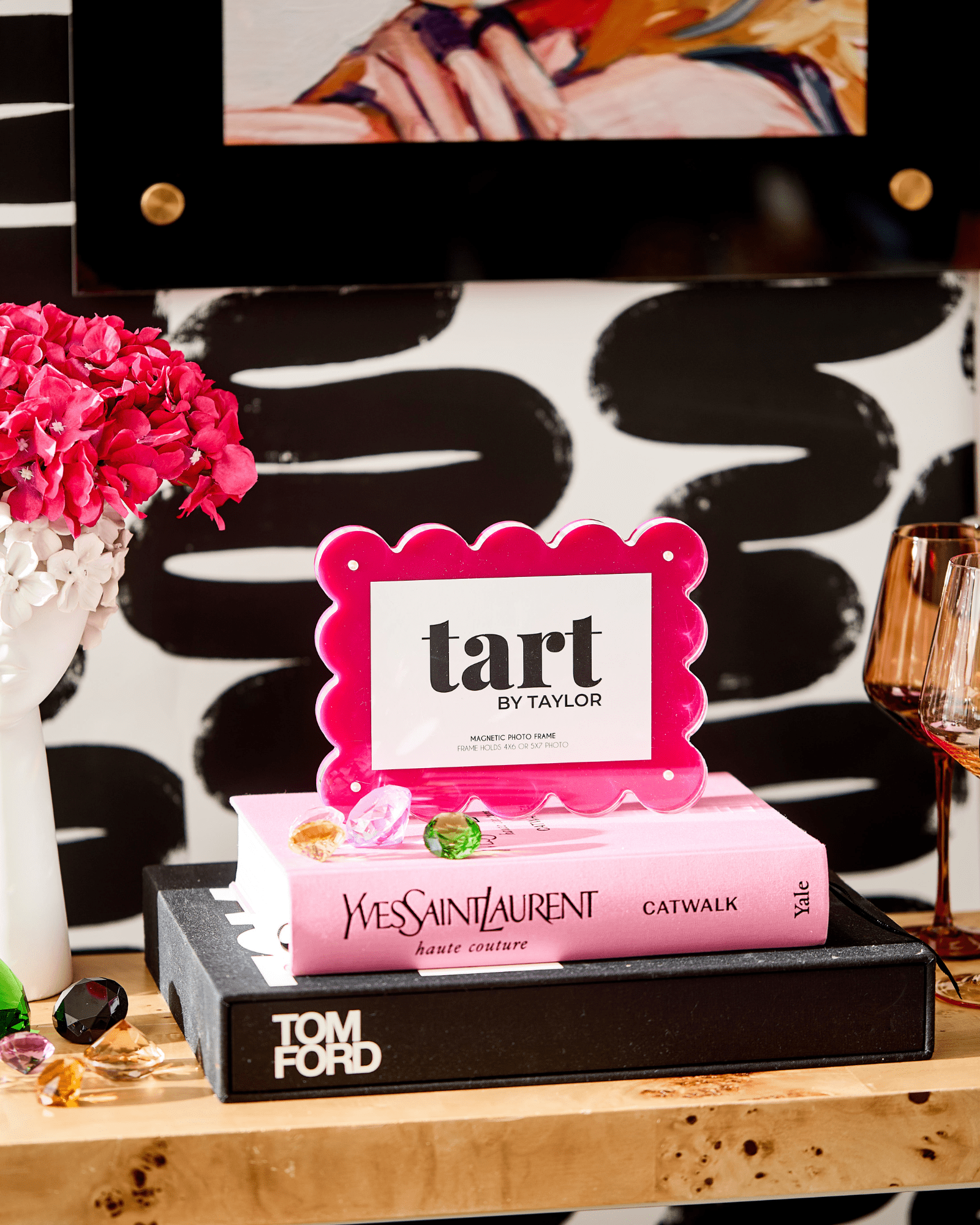 Magenta Acrylic Picture Frame - Bria Blair Creative
