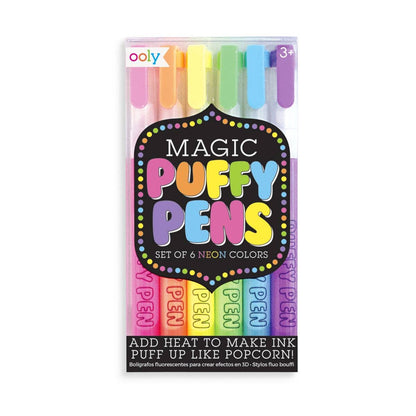 Magic Neon Puffy Pens - Bria Blair Creative