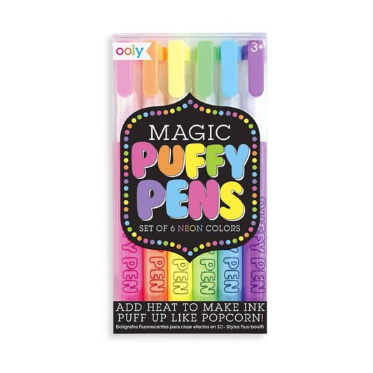 Magic Neon Puffy Pens - Bria Blair Creative