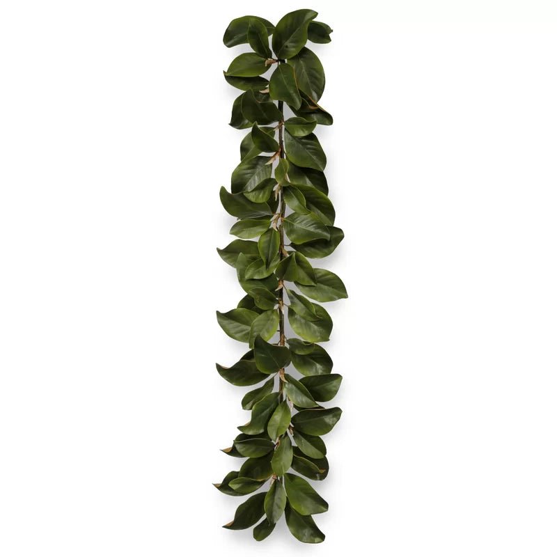 Magnolia Leaf Garland 5 - ft long - Bria Blair Creative