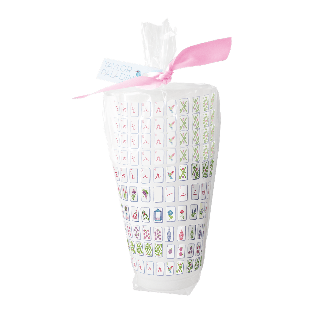 Mahjong Frosted Cups - Bria Blair Creative