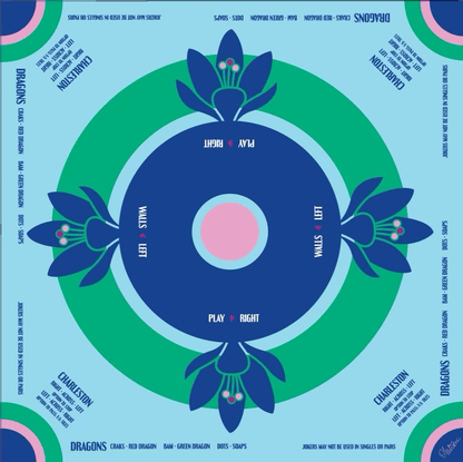 Mahjong Preppy Soiree Mat - Bria Blair Creative