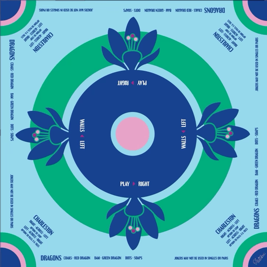 Mahjong Preppy Soiree Mat - Bria Blair Creative