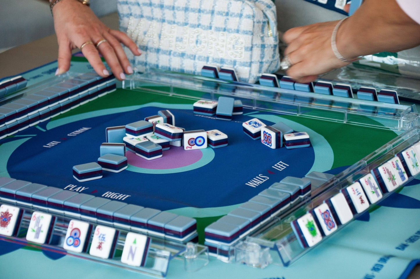 Mahjong Preppy Soiree Mat - Bria Blair Creative