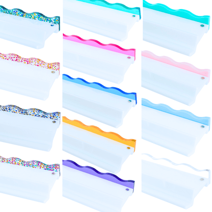 MAHJONG RACK PUSHER ADD ON - MAGNETIC | Premium Acrylic Set(4): Confetti - Wavy - Multi - Color - Bria Blair Creative