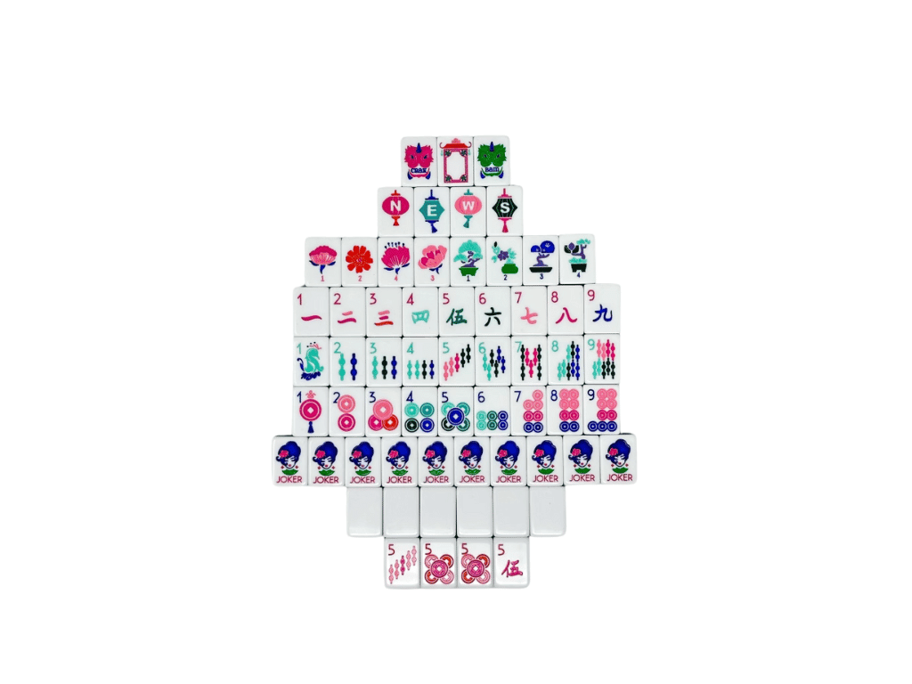 Mahjong Shangri - La Tiles - Bria Blair Creative