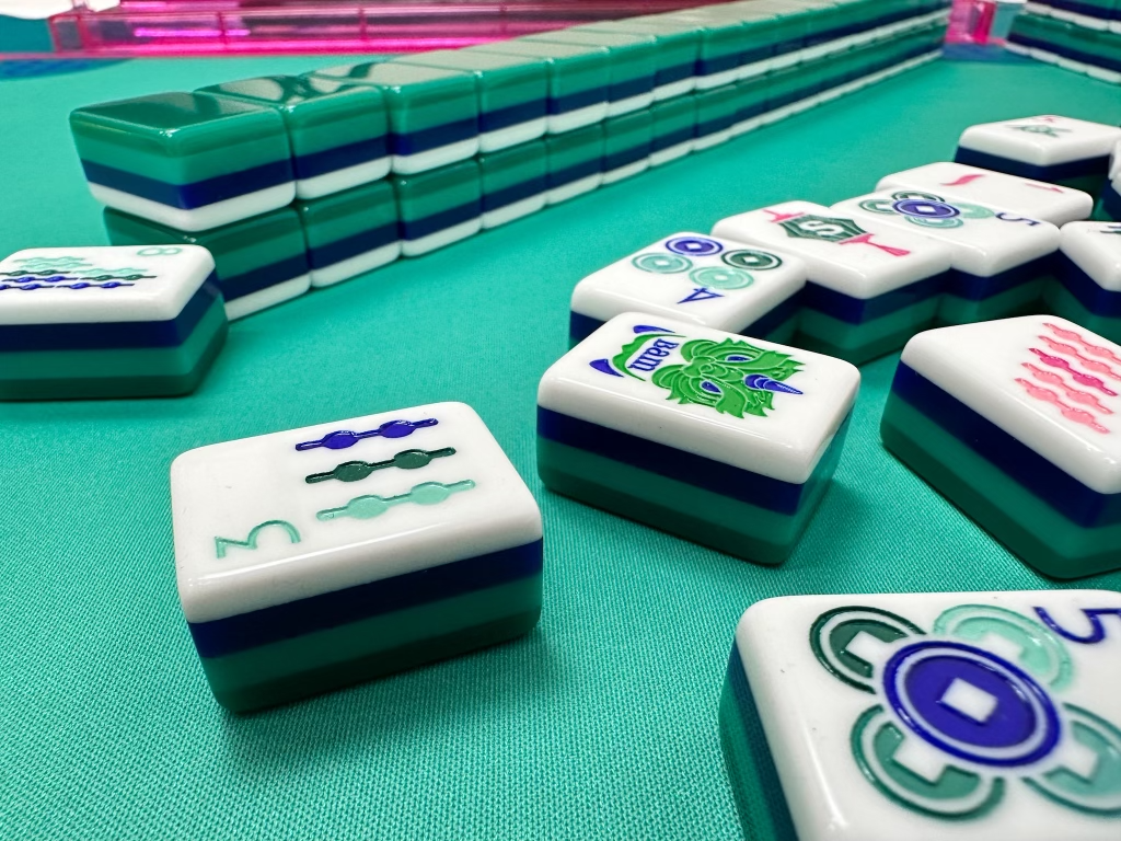 Mahjong Shangri - La Tiles - Bria Blair Creative