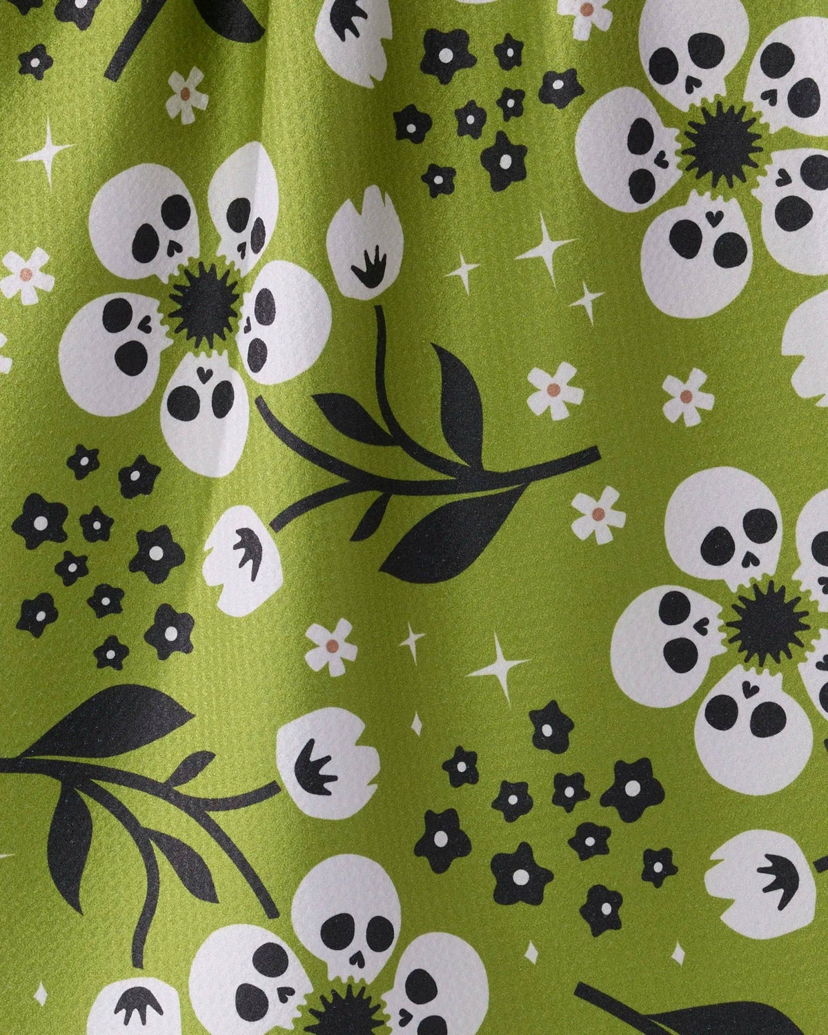 Marrow Bloom Tea Towel - Halloween 2026: Orange - Bria Blair Creative