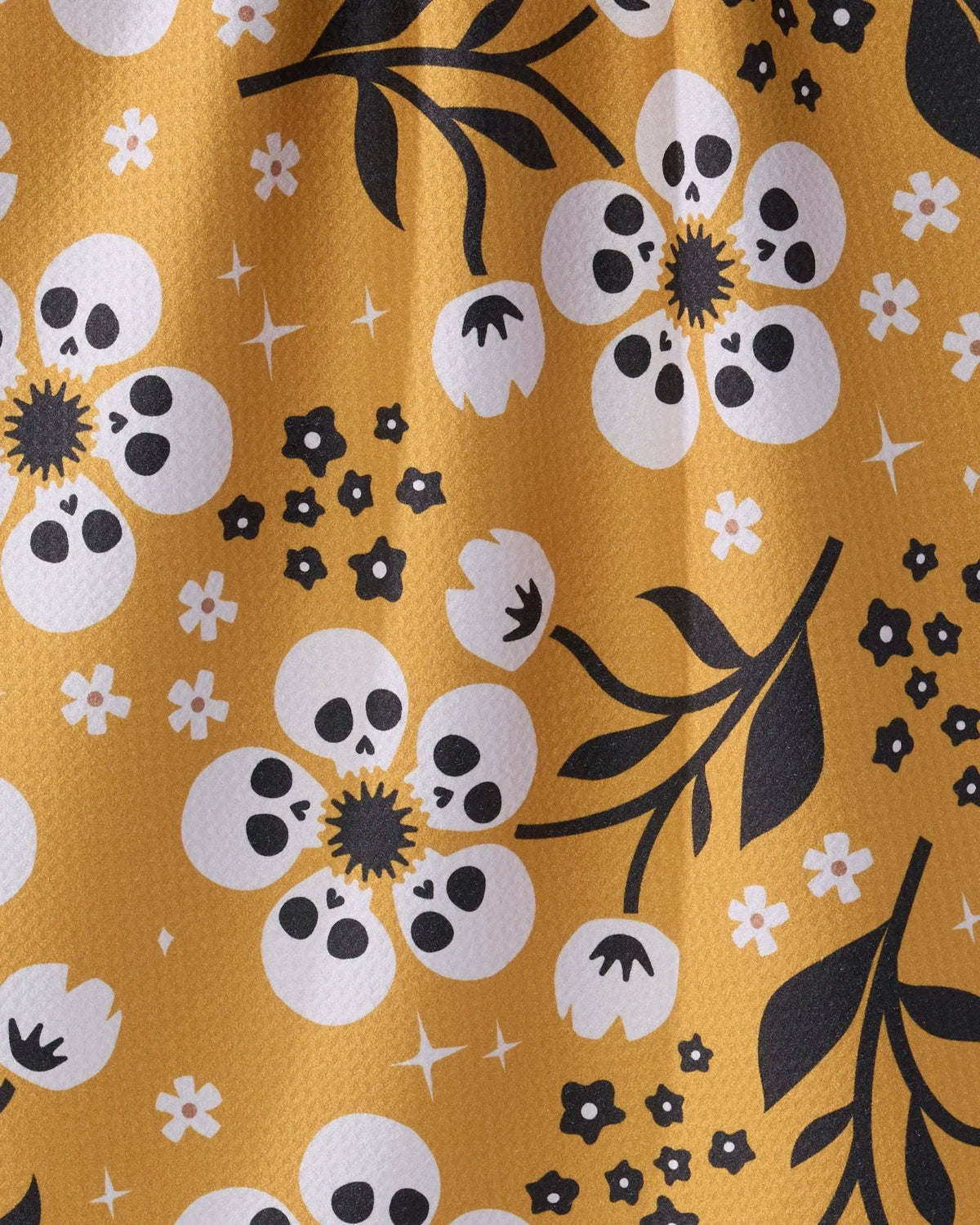 Marrow Bloom Tea Towel - Halloween 2026: Orange - Bria Blair Creative
