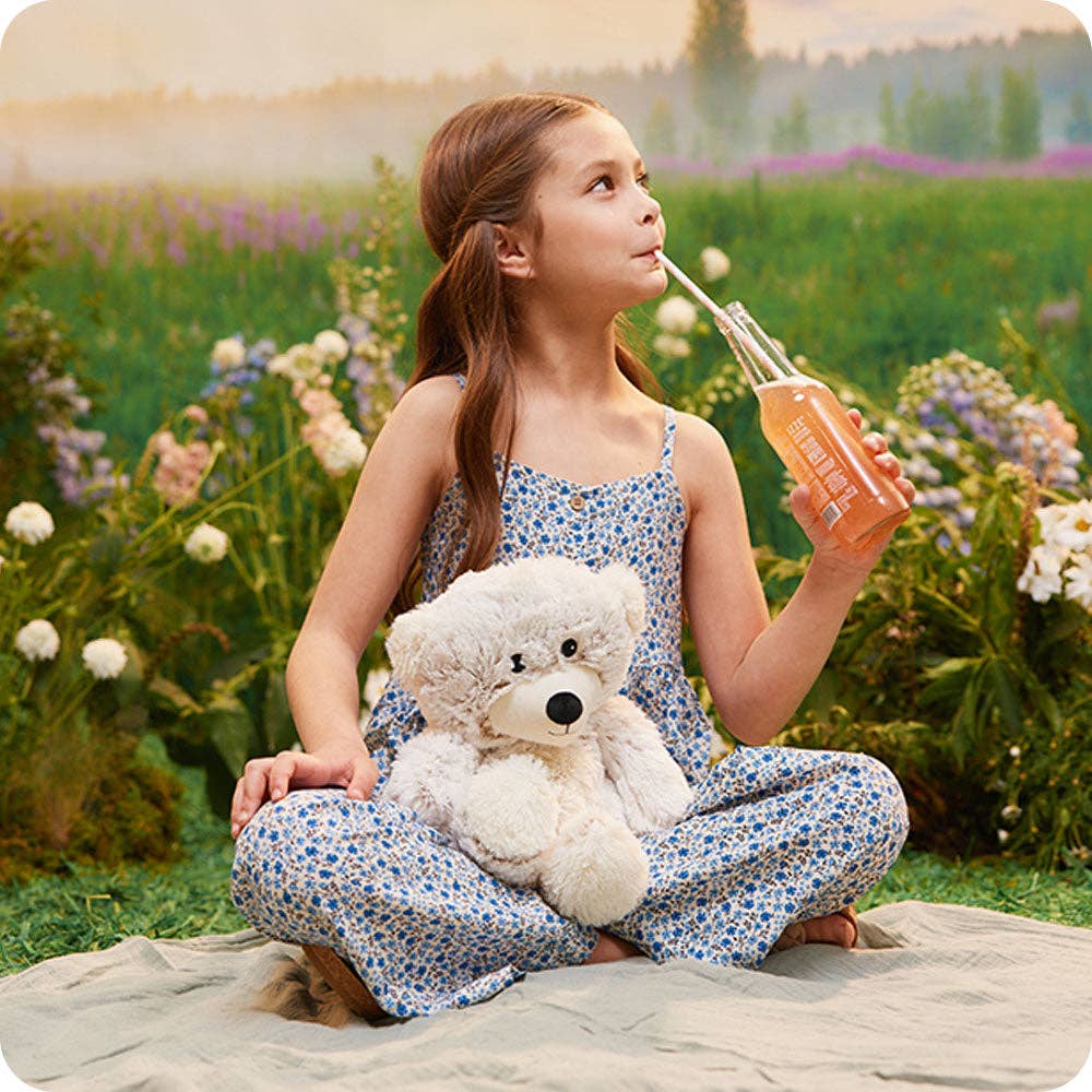 Marshmallow Bear Warmies - Bria Blair Creative