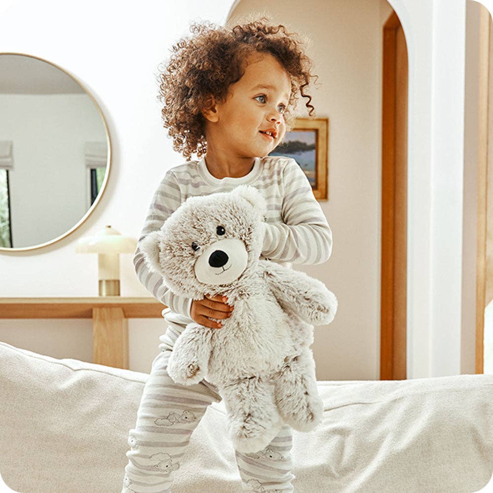 Marshmallow Bear Warmies - Bria Blair Creative