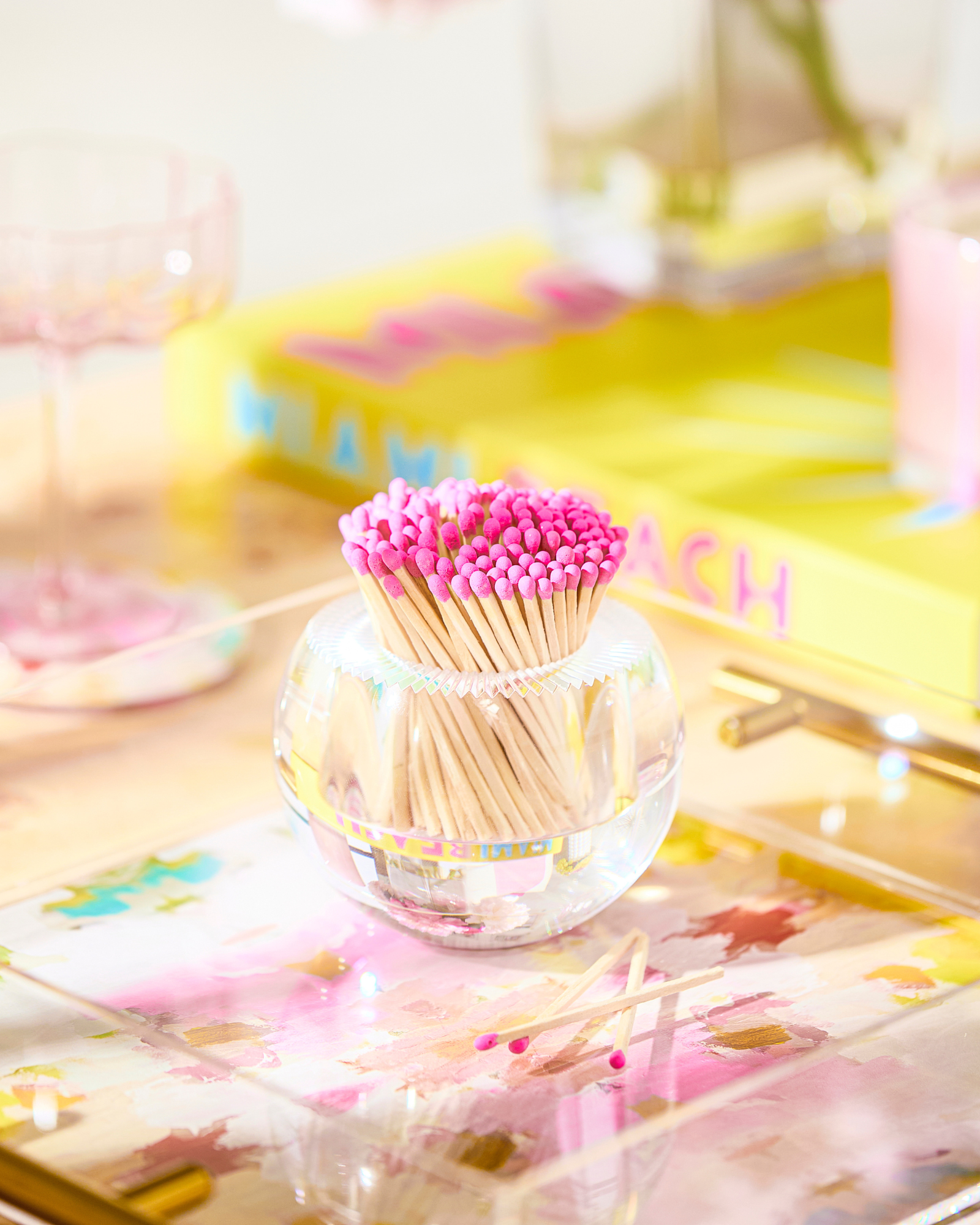 Match Striker - Hot Pink Matches - Bria Blair Creative