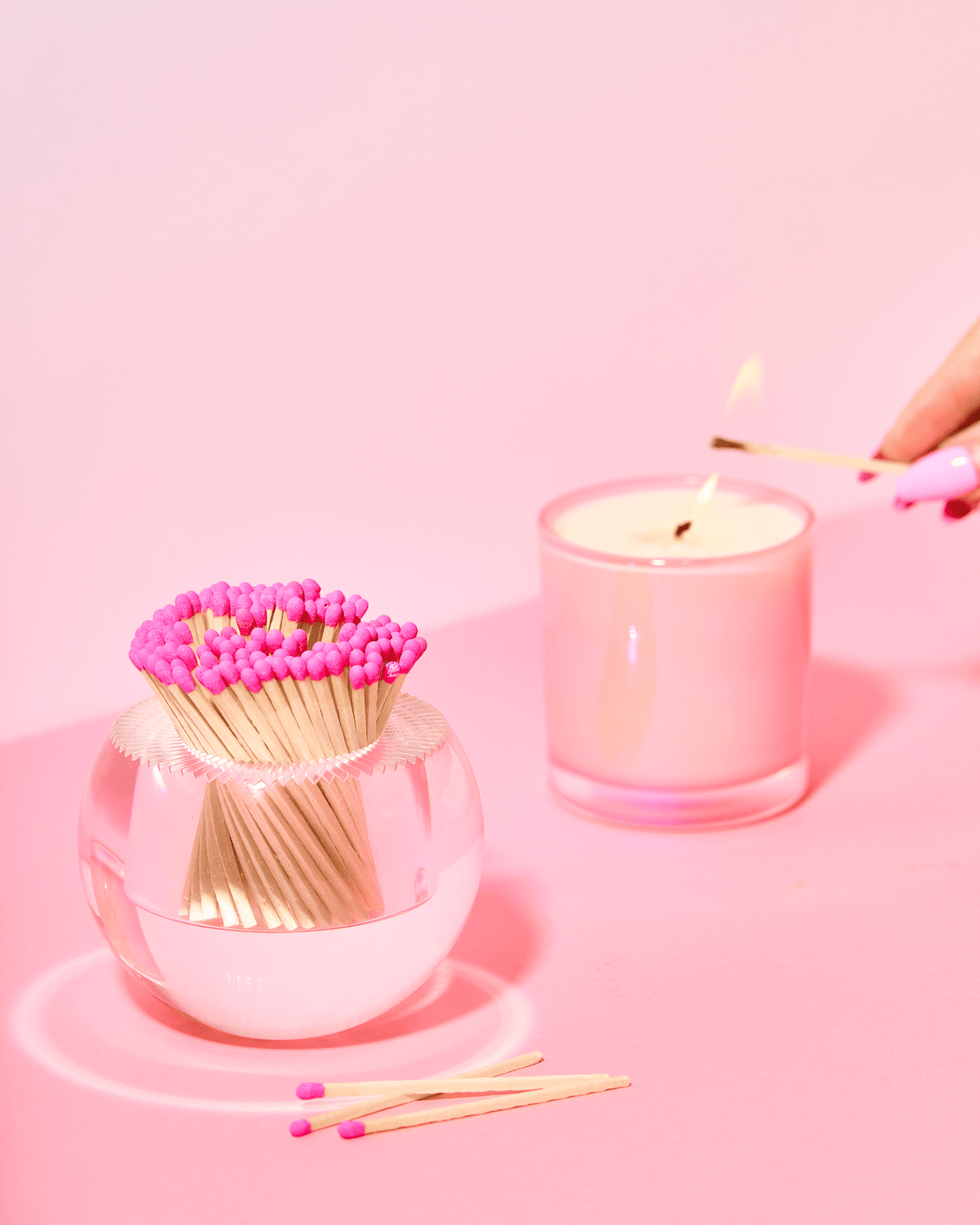 Match Striker - Hot Pink Matches - Bria Blair Creative