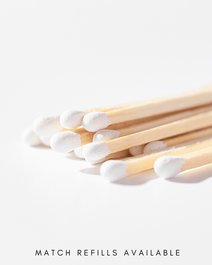 Match Striker - White Matches - Bria Blair Creative