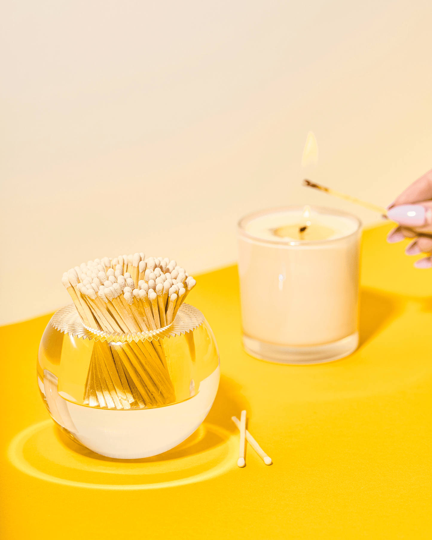 Match Striker - White Matches - Bria Blair Creative