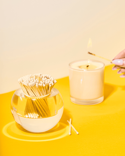 Match Striker - White Matches - Bria Blair Creative
