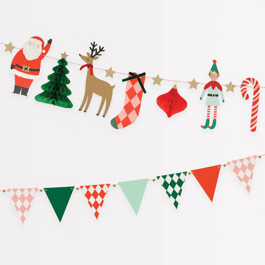 7ft Character Christmas Garland