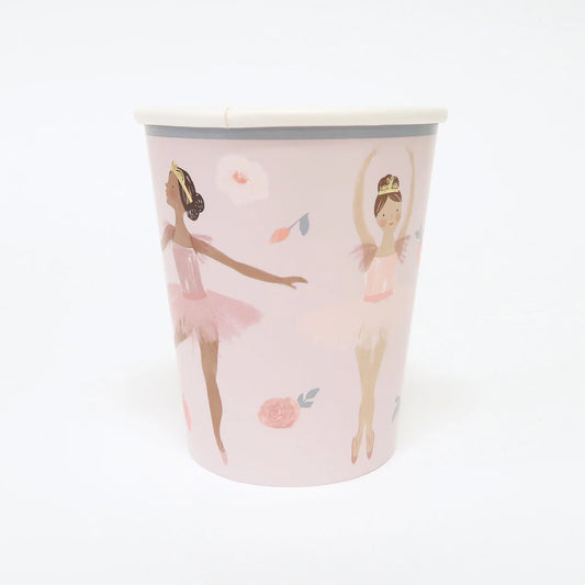 Ballerina Party Cups - Set of 8