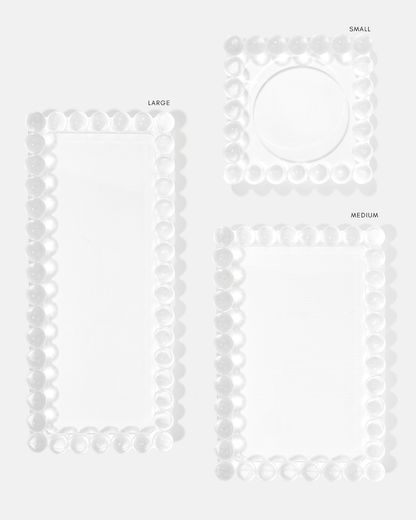 Medium Bubble Lucite Tray - Bria Blair Creative