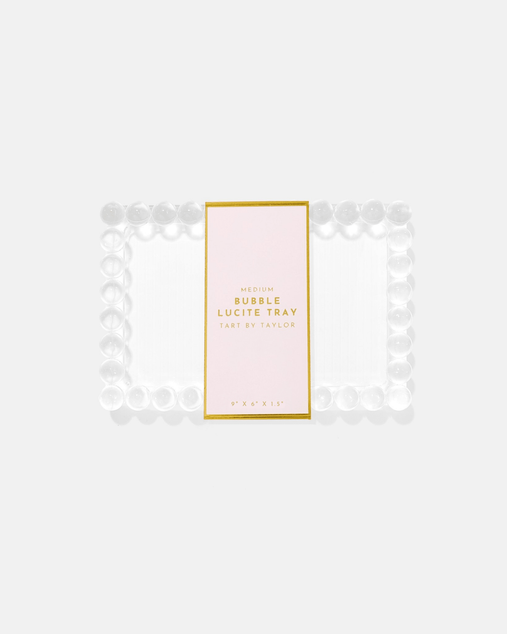 Medium Bubble Lucite Tray - Bria Blair Creative