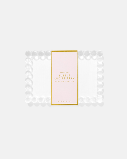 Medium Bubble Lucite Tray - Bria Blair Creative