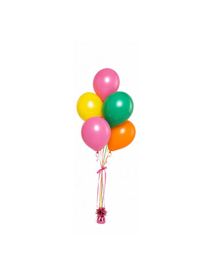 Medium Helium Balloon Bundle | 7 Custom 11" Helium Balloons - Bria Blair Creative
