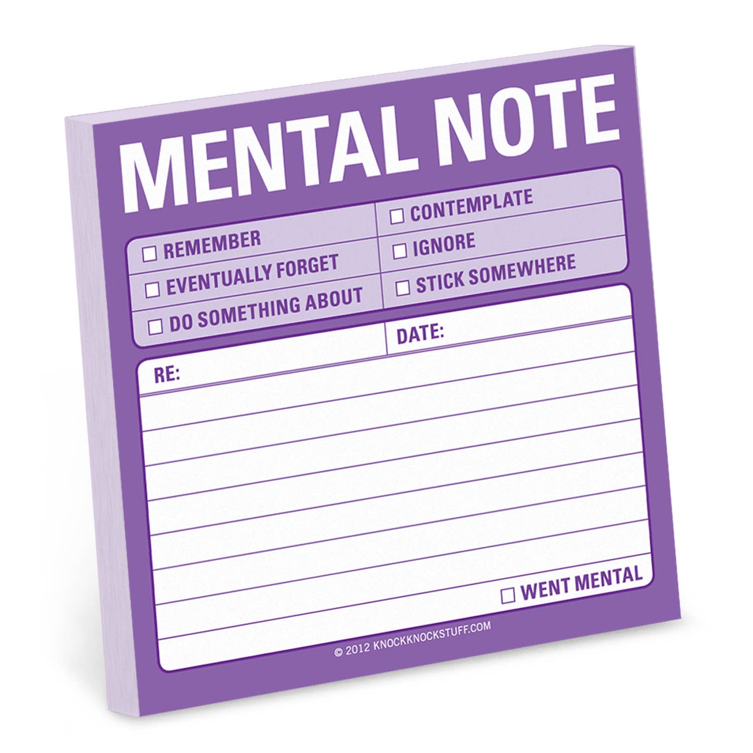 Mental Note Sticky Notes - Bria Blair Creative