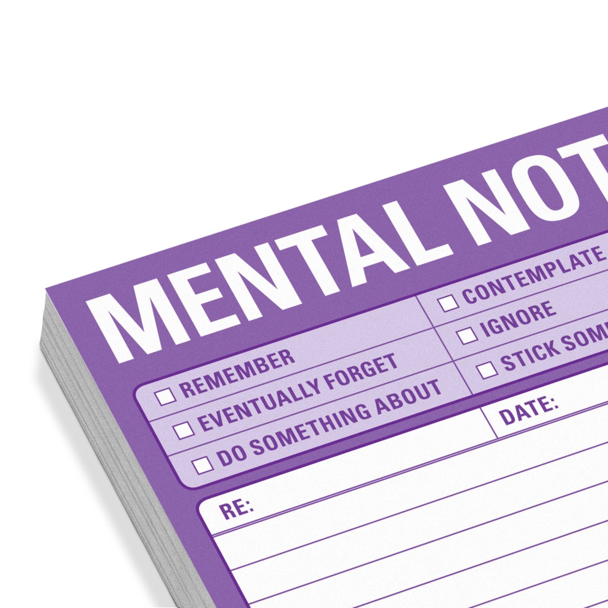 Mental Note Sticky Notes - Bria Blair Creative