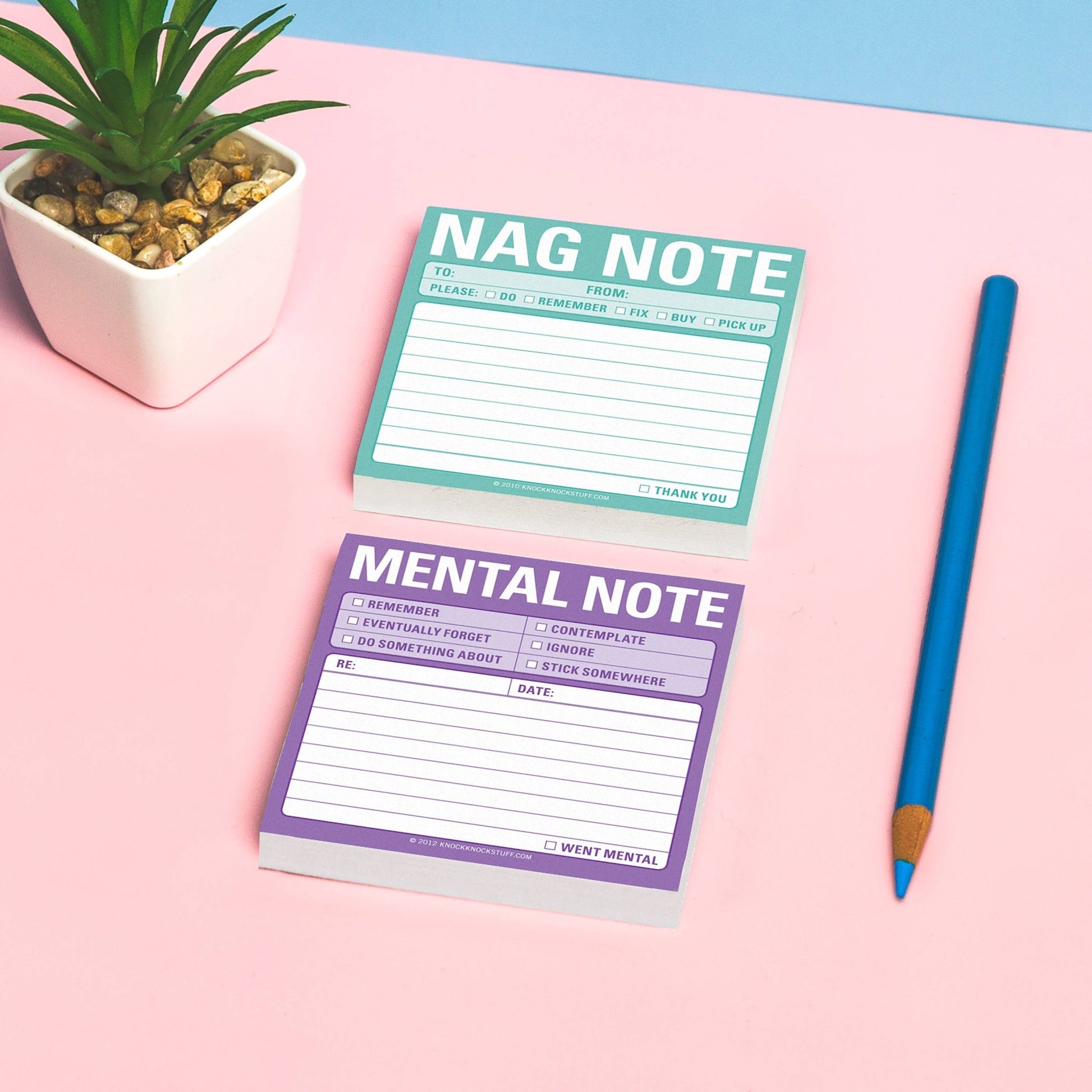 Mental Note Sticky Notes - Bria Blair Creative