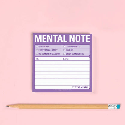 Mental Note Sticky Notes - Bria Blair Creative